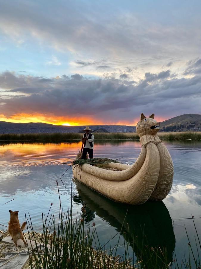 Uros Lodge Peru プーノ エクステリア 写真