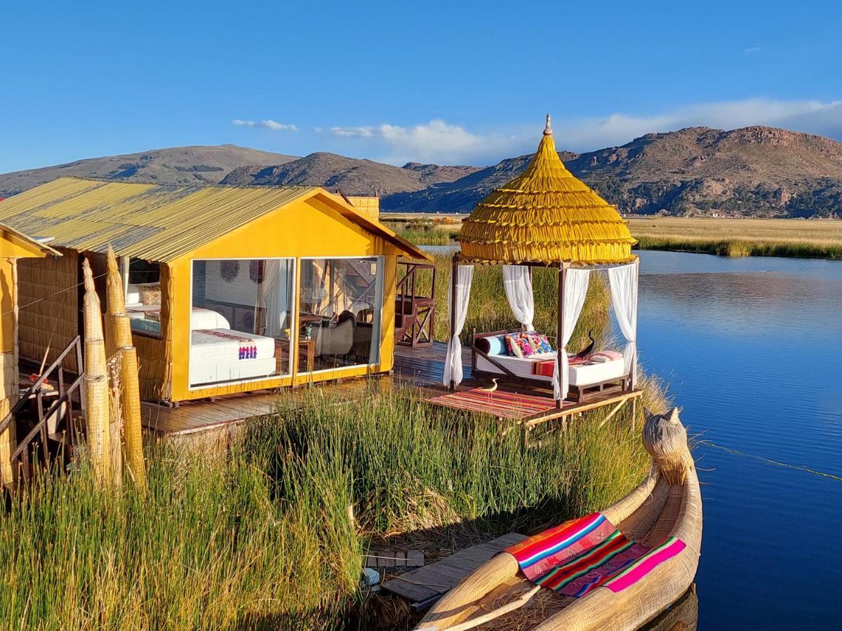 Uros Lodge Peru プーノ エクステリア 写真