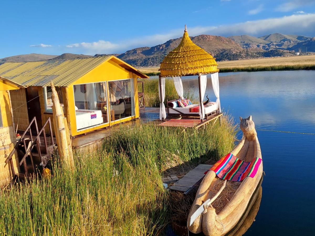 Uros Lodge Peru プーノ エクステリア 写真