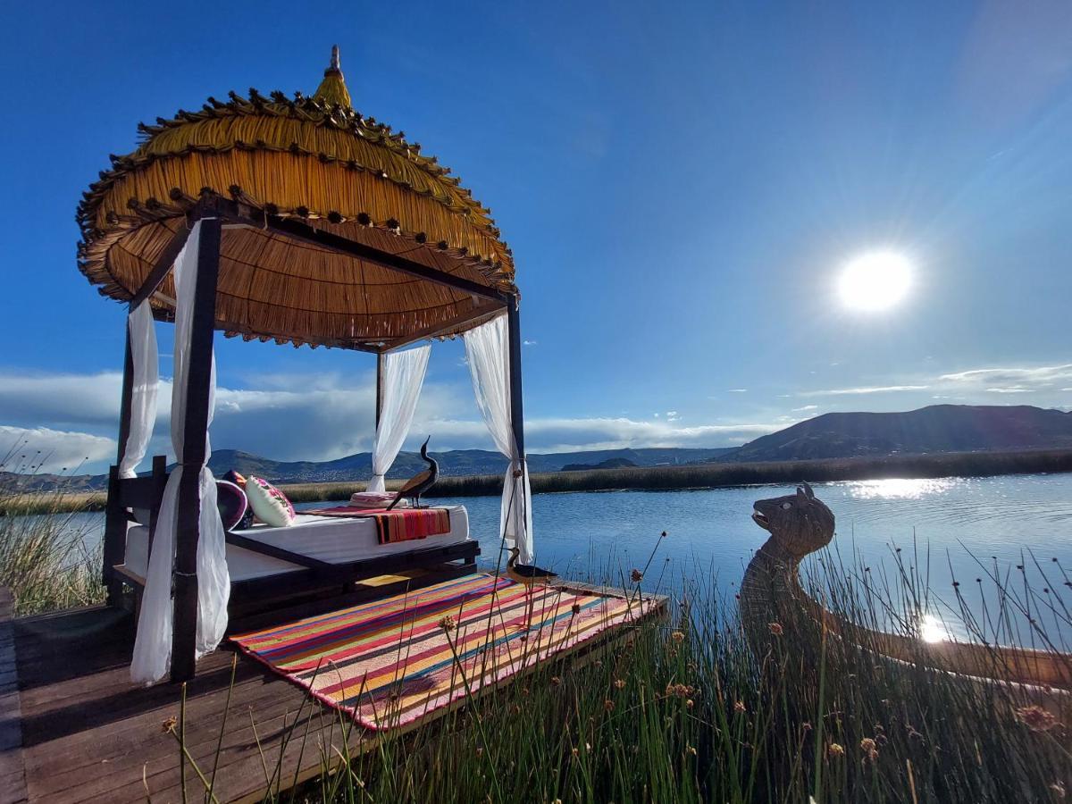 Uros Lodge Peru プーノ エクステリア 写真